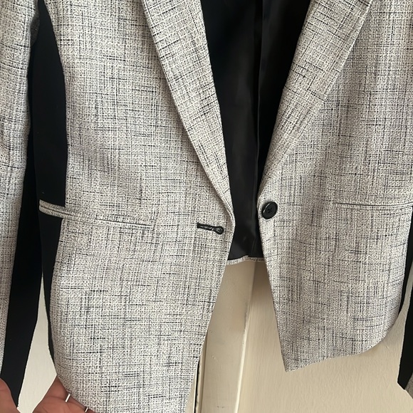 Black and Grey Blazer - Picture 3 of 5